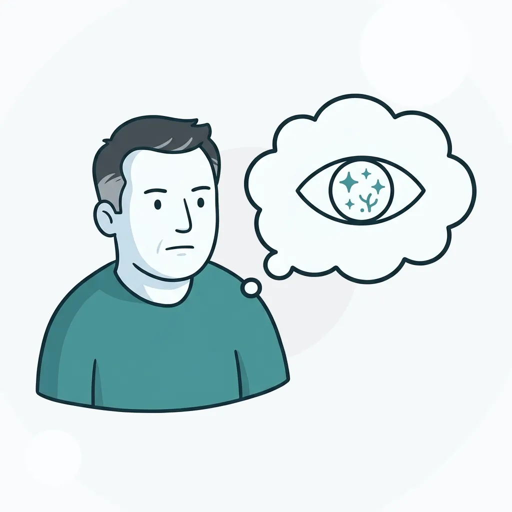 Ilustração sobre diabetes e visão em São Luís, MA